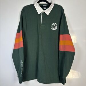 Billionaire Boys Club North Star Rugby Stripe Long Sleeve Polo XXL